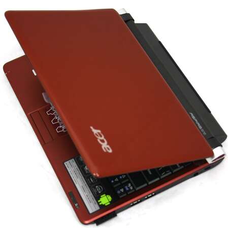 Нетбук Acer Aspire One D AOD250-0BQr Atom-N270/1/160/BT/XP/Android/10"/Red (LU.S700B.435)