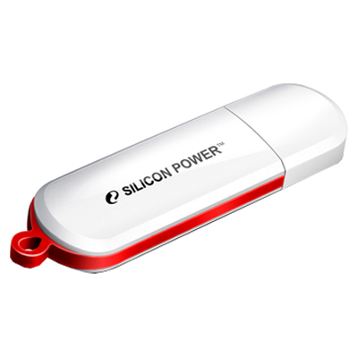 USB Flash накопитель 32GB Silicon Power Luxmini 320 (SP032GBUF2320V1W) USB 2.0 Белый