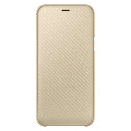 Чехол для Samsung Galaxy A6 (2018) SM-A600F Wallet Cover золотистый