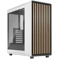 Корпус ATX Miditower Fractal Design North TG Clear Tint Wood panel, Chalk White