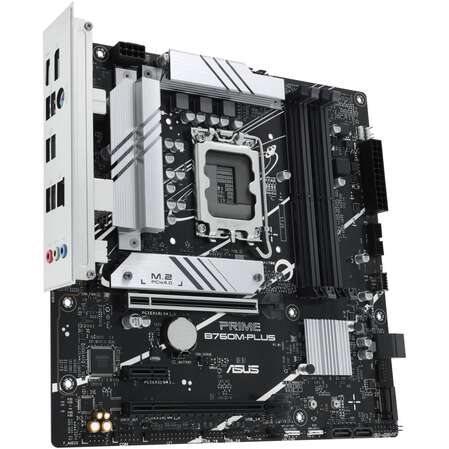 Материнская плата ASUS Prime B760M-Plus B760 Socket-1700 4xDDR5, 4xSATA3, RAID, 2xM.2, 2xPCI-E16x, 2xUSB3.2, DP, HDMI, 2.5Glan, mATX