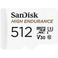 Карта памяти Micro SecureDigital 512Gb SanDisk High Endurance microSDXC class 10 UHS-1 U3 V30 (SDSQQNR-512G-GN6IA)