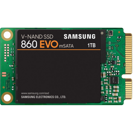 Внутренний SSD-накопитель 1000Gb Samsung 860 Evo (MZ-M6E1T0BW) mSATA