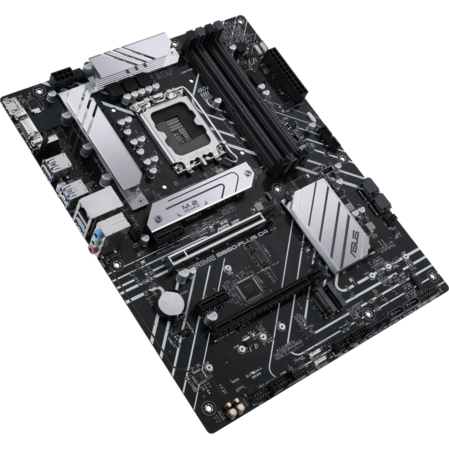 Материнская плата ASUS Prime B660-Plus D4 B660 Socket-1700 4xDDR4, 4xSATA3, RAID, 3xM.2, 2xPCI-E16x, 3xUSB3.2, 1xUSB3.2 Type C, D-Sub, DP, HDMI, 2.5Glan, ATX