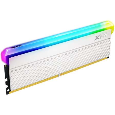 Модуль памяти DIMM 16Gb 2х8Gb DDR4 PC28800 3600MHz ADATA XPG Spectrix D45G RGB White (AX4U36008G18I-DCWHD45G)