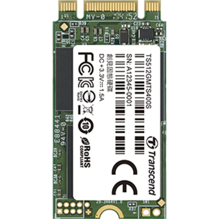 Внутренний SSD-накопитель 256Gb Transcend 2242 TS256GMTS400S M.2 SATA3
