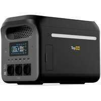 Портативная зарядная станция TopON TOP-H1800 1229Wh 384Ah 3 розетки 220 В, DC и авторозетка 12.6 В, 2 Type-C 100 Вт, 4 USB, фонарь, EPS, Wi-Fi Bluetooth