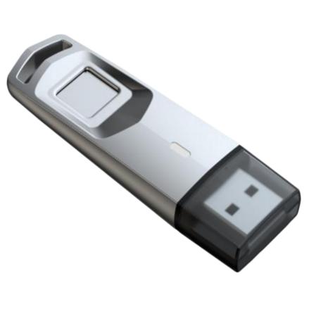 USB Flash накопитель 32GB Hikvision M200F (HS-USB-M200F/32G) USB 3.0 со сканером отпечатка пальца