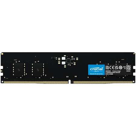 Модуль памяти DIMM 8Gb DDR5 PC44800 5600MHz Crucial (CT8G56C46U5)