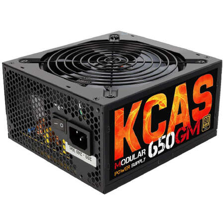 Блок питания 650W AeroCool (KCAS-650GM) RGB Led