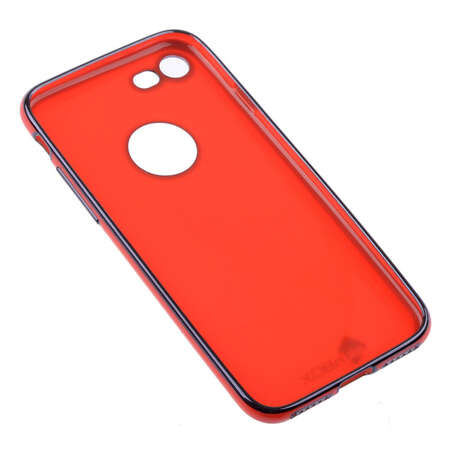 Чехол для iPhone 7 SkinBox, Силиконовая накладка, красный