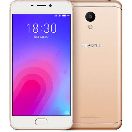 Смартфон Meizu M6 32Gb Gold