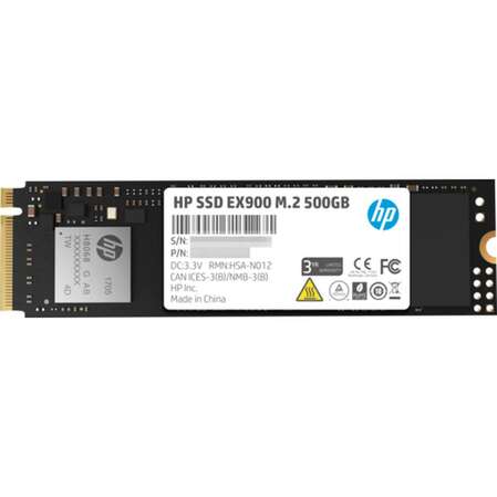 Внутренний SSD-накопитель 500Gb HP EX900 (2YY44AA#ABB) M.2 PCIe NVMe 3.0 x4