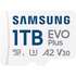 Карта памяти Micro SecureDigital 1Tb SDXC Samsung Evo Plus class10 UHS-I U3 (MB-MC1T0SA)