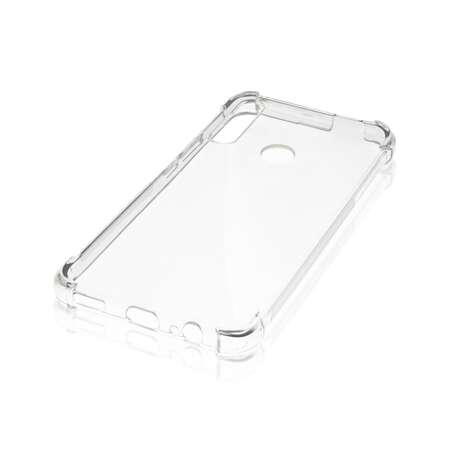 Чехол для Honor 9X Brosco, усиленная силиконовая накладка, прозрачный