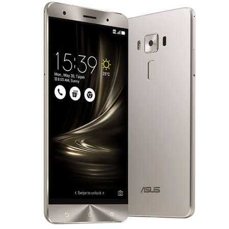 Смартфон ASUS ZenFone 3 Delux ZS570KL 64GB LTE 5.7" Dual Sim Silver