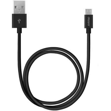 Кабель USB-MicroUSB 3.0m черный Deppa (72229)