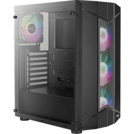 Корпус ATX Miditower AeroCool Sentinel Black