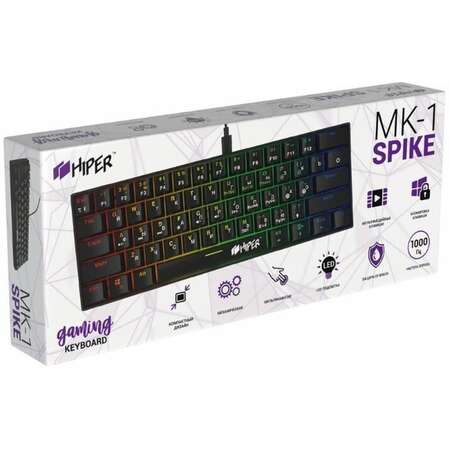 Клавиатура Hiper MK-1 Spike Black