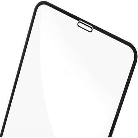 Защитное стекло для iPhone Xs Brosco 3D, изогнутое по форме дисплея, с черной рамкой
