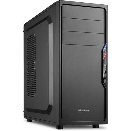Корпус ATX Miditower Sharkoon VS4-S Black
