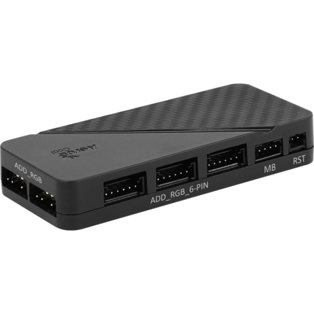 Aerocool H66F ARGB Controller 6-port hub with PWM