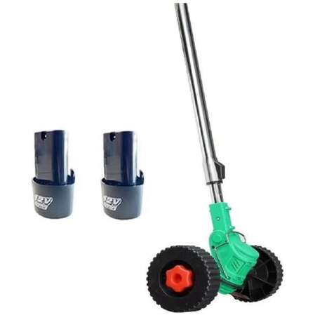 Аккумуляторный триммер Zitrek GreenCut 12 Pro (12В, Li-ion аккумулятор 2шт, колеса) 082-2004