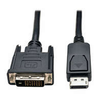 Кабель DisplayPort M - DVI 1.0м Cablexpert CC-DPM-DVIM-1M черный, экран