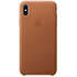 Чехол для Apple iPhone Xs Max Leather Case Saddle Brown