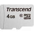 Карта памяти Micro SecureDigital 4Gb Transcend class10 UHS-1 (TS4GUSD300S)