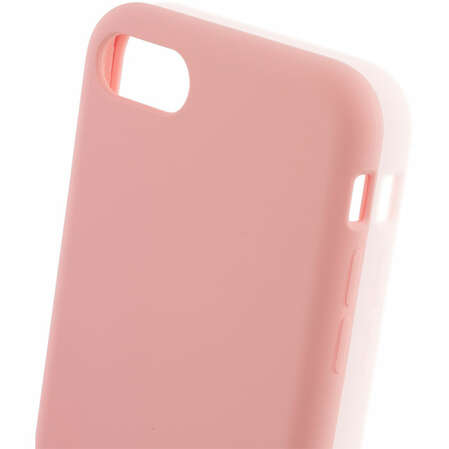 Чехол для Apple iPhone 7\8\SE (2020) Brosco Softrubber, накладка, розовый