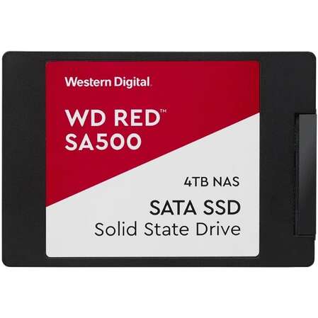 Внутренний SSD-накопитель 4000Gb Western Digital Red WDS400T1R0A SATA3 2.5" 