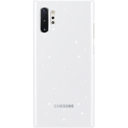 Чехол для Samsung Galaxy Note 10 (2019) SM-N970 LED Cover белый