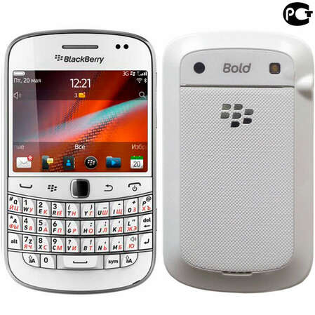 Смартфон Blackberry Bold 9900 White 
