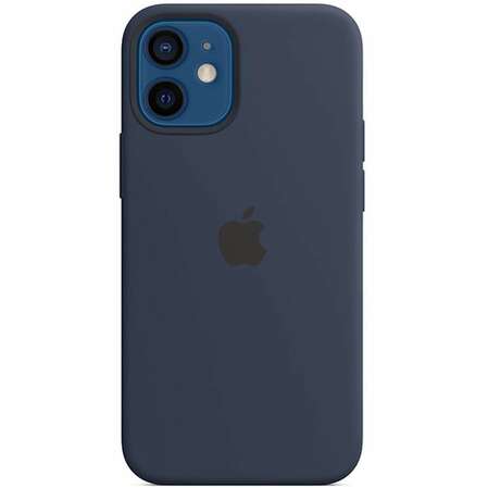 Чехол для Apple iPhone 12 mini Silicone Case with MagSafe Deep Navy