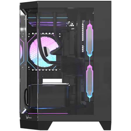 Корпус MicroATX Minitower Formula Crystal Z6M Black