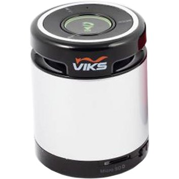 Портативная bluetooth-колонка Viks VS-BT10 bluetooth Speaker серебристый