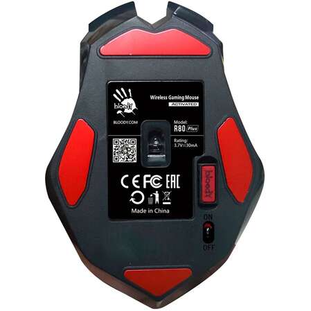Мышь A4Tech Bloody R80 Plus Skull Black Wireless