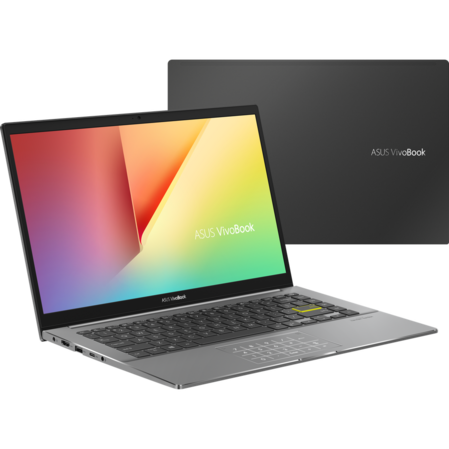 Ноутбук ASUS VivoBook S14 M433IA-EB400T AMD Ryzen 3 4300U/8Gb/256Gb SSD/14" FullHD/Win10 Black