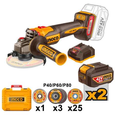 Шлифовальная машина INGCO CAGLI4128112