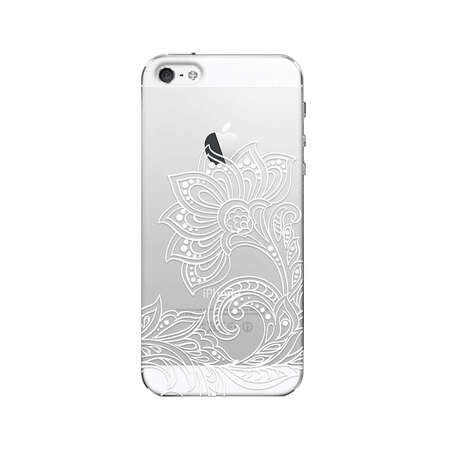 Чехол для iPhone 5 / iPhone 5S / iPhone SE Deppa Art Case, Boho/Цветок