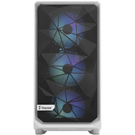 Корпус ATX Miditower Fractal Design Meshify 2 RGB TG Clear Tint White