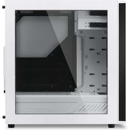 Корпус ATX Miditower Sharkoon M25-W 7.1 Blue Led White