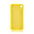 Чехол для Apple iPhone Xr Brosco Softrubber\Soft-touch желтый