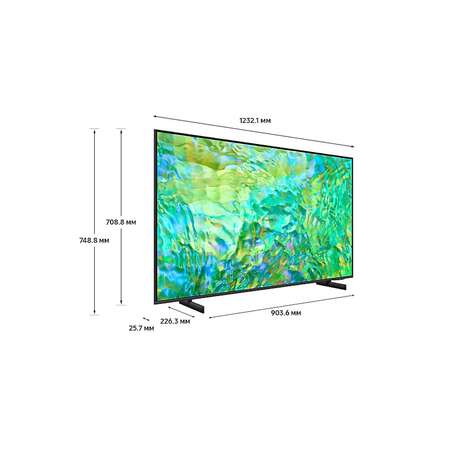 Телевизор 55" Samsung UE55CU8000UXRU (4K UHD 3840x2160, Smart TV) черный (EAC)