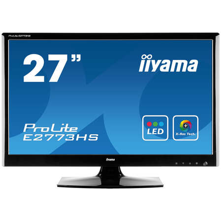 Монитор 27" Iiyama ProLite E2773HS-GB1 TN LED 1920x1080 1ms VGA DVI HDMI