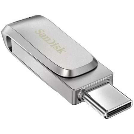USB Flash накопитель 256GB SanDisk Ultra Dual Drive Luxe (SDDDC4-256G-G46) USB 3.0 + Type C (OTG) Серый