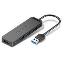 4-port OTG USB 3.0 Hub Vention CHLBF Черный 1м