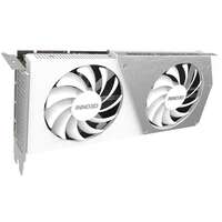 Видеокарта Inno3D GeForce RTX 4060 Ti 8192Mb, Twin X2 OC White 8 Gb (N406T2-08D6X-171153W) 1xHDMI, 3xDP, Ret