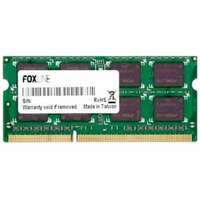 Модуль памяти SO-DIMM DDR4 8Gb PC25600 3200MHz Foxline (FL3200D4S22-8G)